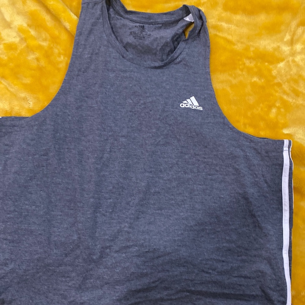 Adidas logo tank